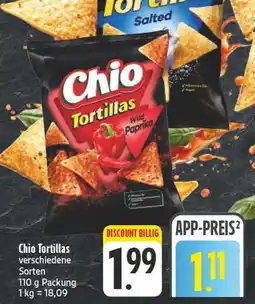 Edeka Chio tortillas wild paprika Angebot