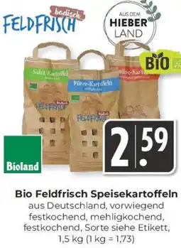 Hieber's Frische Center Bio Feldfrisch Speisekartoffeln Angebot