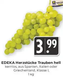Hieber's Frische Center EDEKA Herzstücke Trauben hell Angebot
