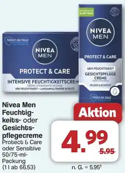 Famila Nord West Nivea Men Feuchtigkeits- oder Gesichtspflegecreme Angebot