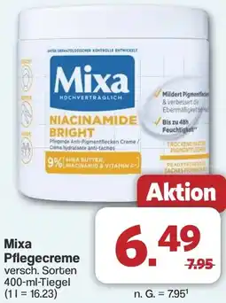 Famila Nord West Mixa Pflegecreme Angebot