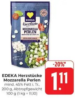 Hieber's Frische Center EDEKA Herzstücke Mozzarella Perlen Angebot