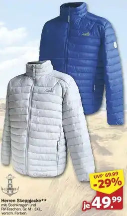 Famila Nord West Herren Steppjacke Angebot