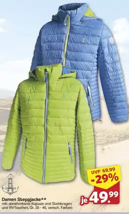 Famila Nord West Damen Steppjacke Angebot