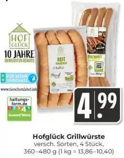Hieber's Frische Center Hofglück Grillwürste Angebot