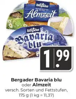 Hieber's Frische Center Bergader Bavaria blu oder Almzeit Angebot