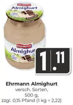 Hieber's Frische Center Ehrmann Almighurt Angebot