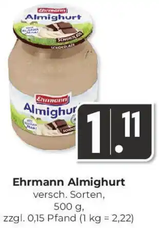 Hieber's Frische Center Ehrmann Almighurt Angebot