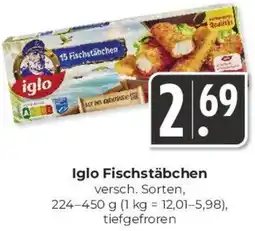 Hieber's Frische Center Iglo Fischstäbchen Angebot