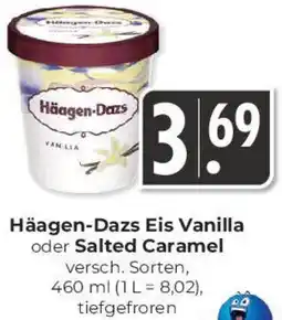 Hieber's Frische Center Häagen-Dazs Eis Vanilla oder Salted Caramel Angebot