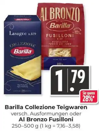 Hieber's Frische Center Barilla Collezione Teigwaren oder Al Bronzo Fusilloni Angebot