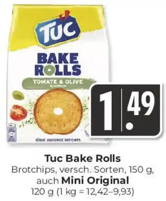 Hieber's Frische Center Tuc Bake Rolls auch Mini Original Angebot