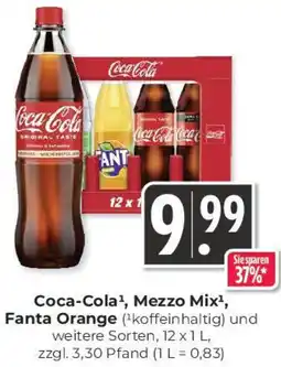 Hieber's Frische Center Coca-Cola, Mezzo Mix, Fanta Orange Angebot