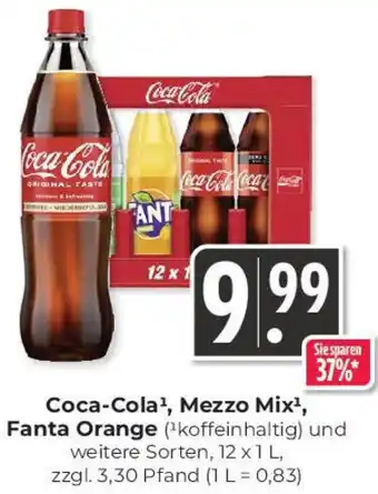 Hieber's Frische Center Coca-Cola, Mezzo Mix, Fanta Orange Angebot