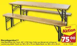 Famila Nord West Bierzeltgarnitur Angebot