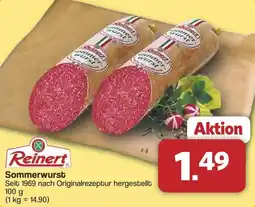 Famila Nord West Reinert Sommerwurst Angebot