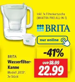 Lidl BRITA Wasserfilter-Kanne Angebot