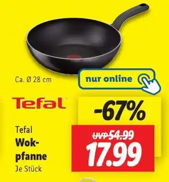 Lidl Tefal Wokpfanne Angebot