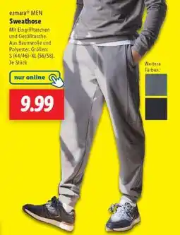 Lidl esmara MEN Sweathose Angebot