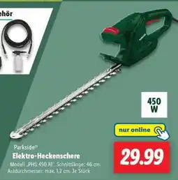 Lidl PARKSIDE Elektro-Heckenschere Angebot