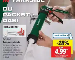 Lidl PARKSIDE Auspresspistole Angebot