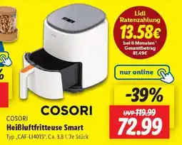 Lidl COSORI Heißluftfritteuse Smart Angebot