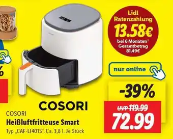 Lidl COSORI Heißluftfritteuse Smart Angebot
