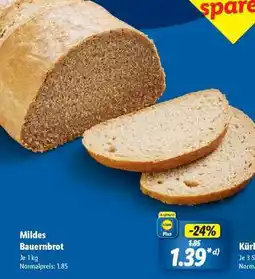 Lidl Mildes Bauernbrot Angebot