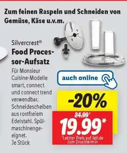Lidl Silvercrest Food Processor-Aufsatz Angebot