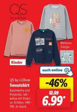 Lidl QS by s.Oliver Sweatshirt Angebot