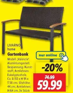 Lidl Gartenbank Angebot
