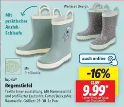 Lidl LUPILU Regenstiefel Angebot