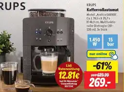 Lidl KRUPS Kaffeevollautomat Angebot
