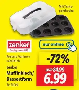 Lidl zenker Muffinblech/Dessertform Angebot