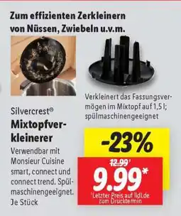 Lidl Silvercrest Mixtopfverkleinerer Angebot