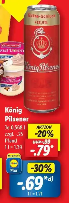 Lidl König Pilsener Angebot
