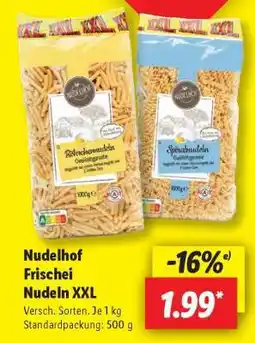 Lidl Nudeln XXL Angebot