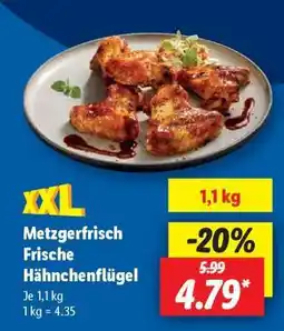 Lidl Metzgerfrisch Frische Hähnchenflügel Angebot