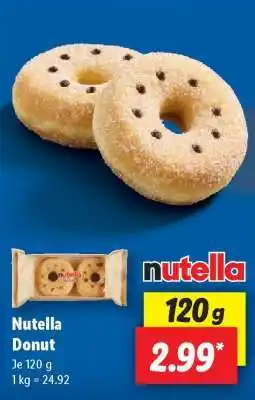 Lidl Nutella Donut Angebot