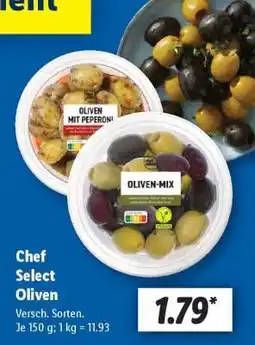 Lidl Chef Select Oliven Angebot