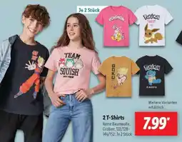 Lidl 2 T-Shirts Angebot