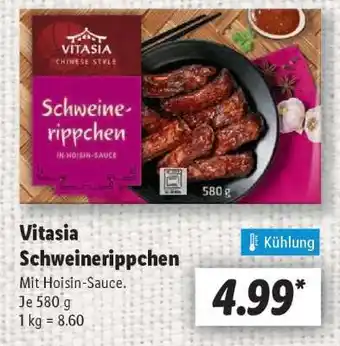 Lidl Vitasia Schweinerippchen Angebot