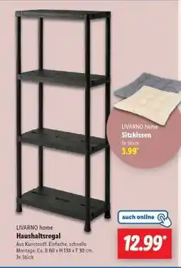 Lidl LIVARNO home Haushaltsregal Angebot