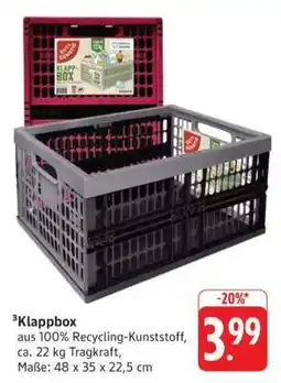 Edeka Klappbox Angebot