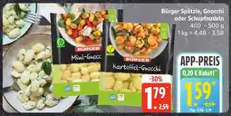 Edeka Bürger Spätzle, Gnocchi oder Schupfnudeln Angebot