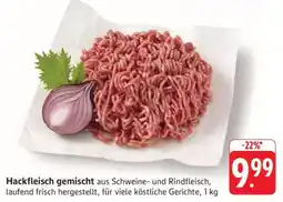 Edeka Hackfleisch gemischt Angebot