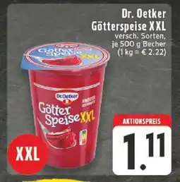 Edeka Dr. Oetker Götterspeise XXL Angebot