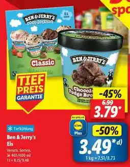 Lidl BEN & JERRY’S Eis Angebot