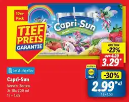 Lidl Capri-Sun Angebot