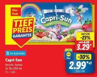 Lidl Capri-Sun Angebot